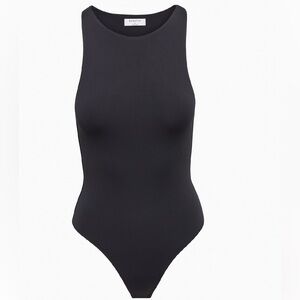 Aritzia Babaton 90’s Contour Bodysuit Medium in Black
